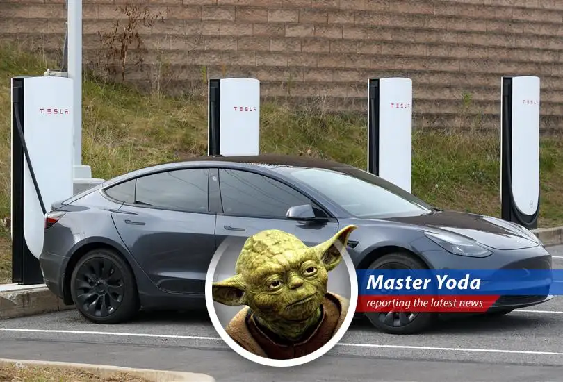 A Jedi Master's perspective on the day's stock market fluctuations, including Tesla's stumble, Netflix's triumph, and the looming shadow of tariffs.