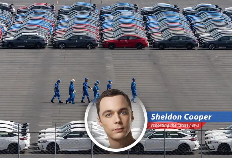 A Sheldon Cooperesque analysis of how U.S. tariffs are impacting Japan's exports, featuring economic jargon, historical context, and a healthy dose of intellectual superiority.