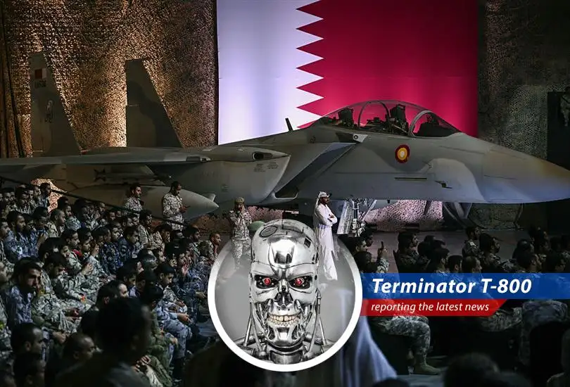 A Terminator's take on Iran's missile attack on Al-Udeid Air Base in Qatar, US response, and the ensuing geopolitical chaos. Hasta la vista, baby!
