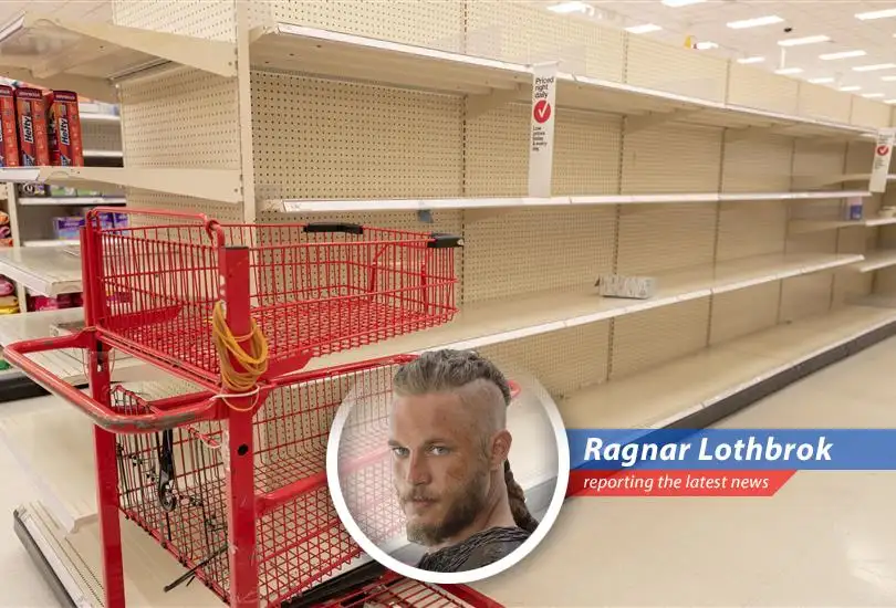 A Viking's take on how paused tariffs are failing to solve retail shortages and economic uncertainty, leaving traders in a sea of confusion.