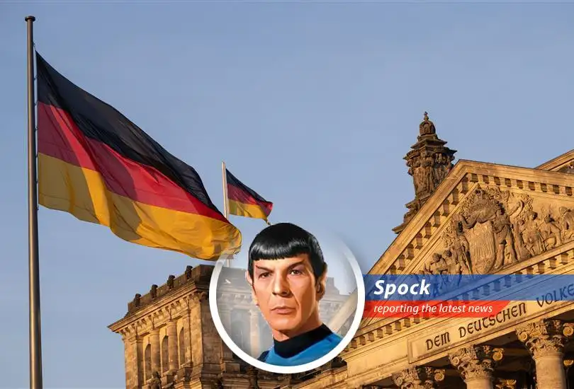 A Vulcan analysis of Germany's Q1 economic growth, navigating tariff tensions and bureaucratic quagmires with logic and a touch of dry humor.