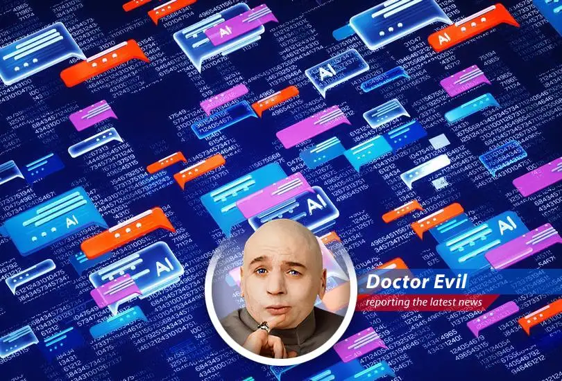 A chilling report from the front lines of the AI wars, where even Doctor Evil is starting to sweat as tech stocks plummet and recession looms. Can my army of AI-powered sharks still take over the world?