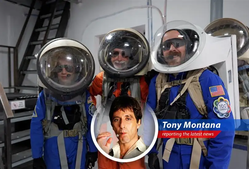 A crew of wannabe Martians chills in Utah, playing astronaut and getting ready for Elon Musk's big Martian party. Talk about a bunch of Marys...