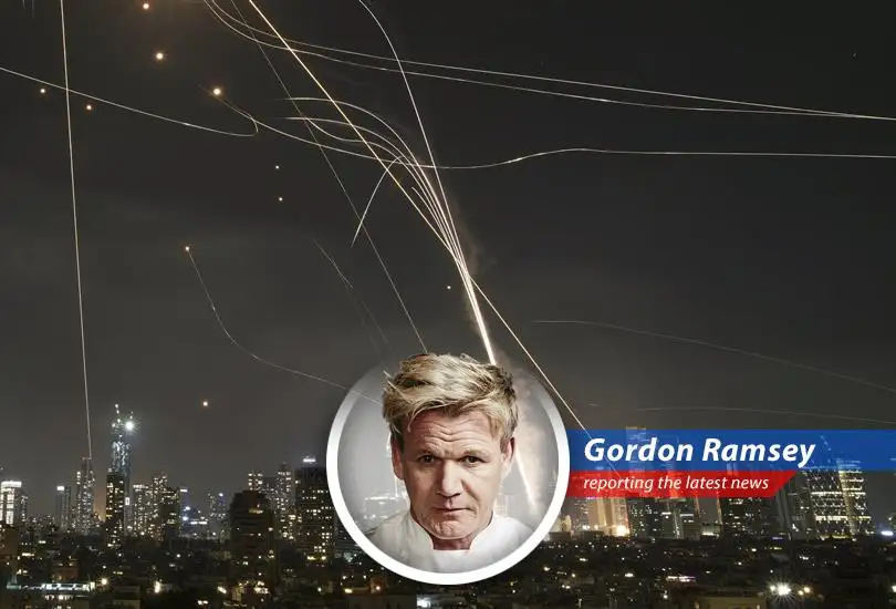 A critical look at Israel's Iron Dome missile defense system, its effectiveness, cost, and potential vulnerabilities, through the eyes of a certain notoriously critical chef.