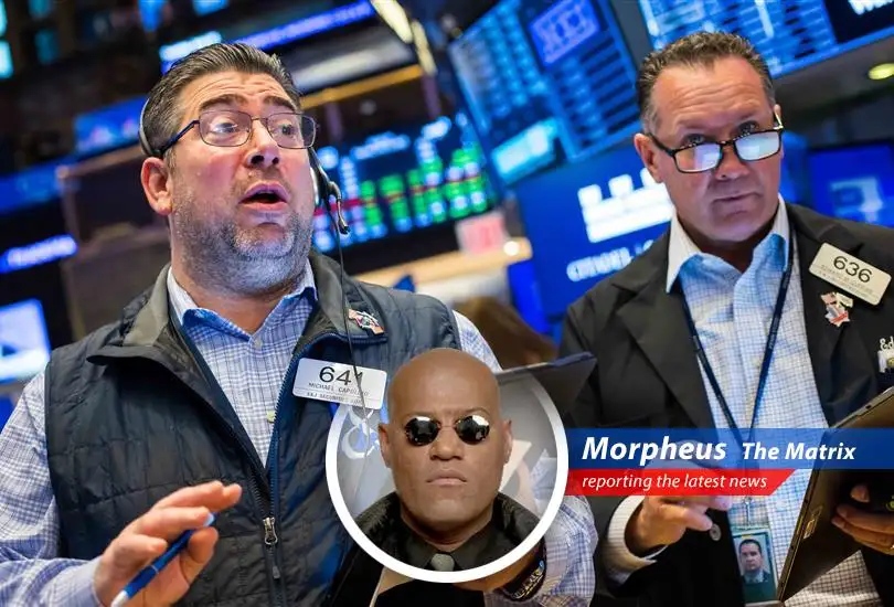 A deep dive into the stock market's recent highs, juxtaposed with economic uncertainties and looming AI threats, viewed through the lens of Morpheus.
