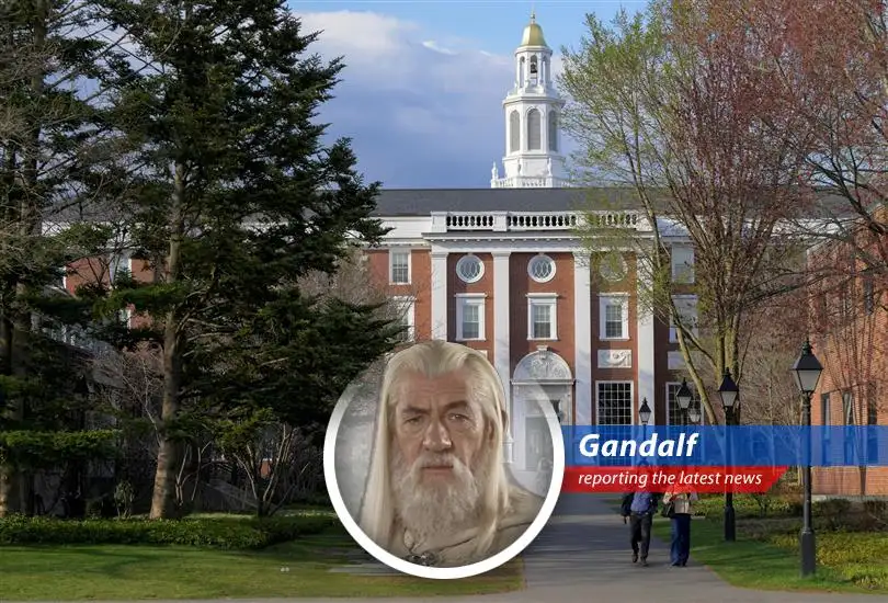 A federal judge temporarily blocks the Trump administration's ban on Harvard enrolling international students, prompting Gandalf to weigh in with wisdom, wit, and a touch of Middle-earth magic.