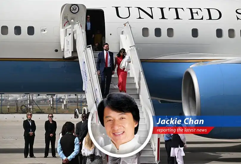 A humorous take on U.S. Vice President JD Vance's visit to India, trade talks, and potential deals, all told through the eyes of Jackie Chan.