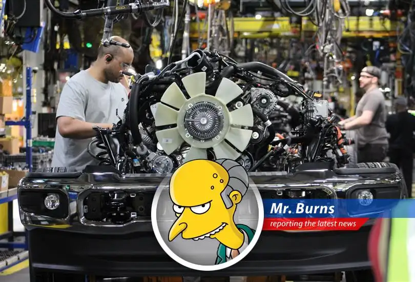 A look at Ford's Expedition reveals the complex reality of global automotive supply chains, where even American-made cars rely on foreign parts, much to the chagrin of industrialists like Mr. Burns.