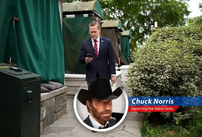 A messaging app used by a former national security advisor faces a security breach, leading to temporary suspension and raising questions about data privacy. Chuck Norris weighs in with his signature blend of action and wit.