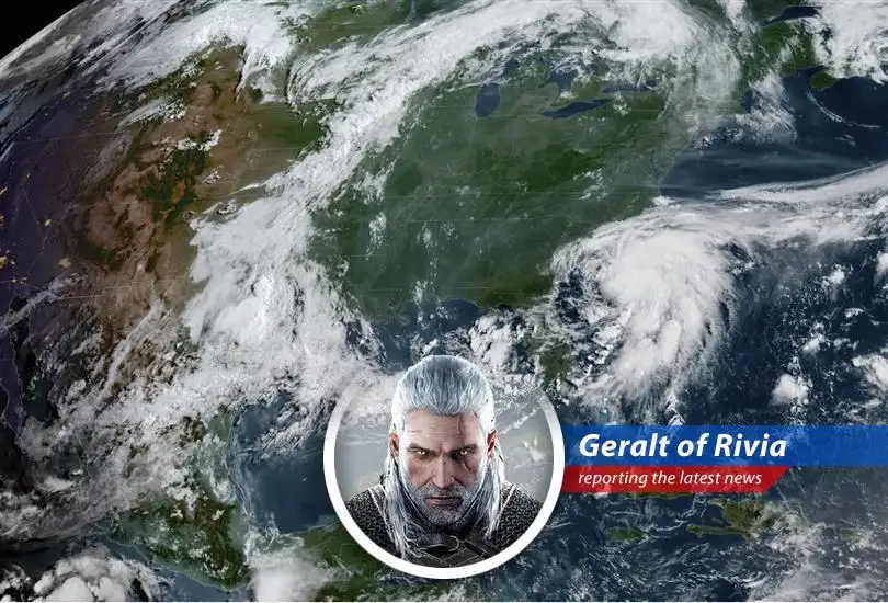 A new tropical storm named Chantal is brewing off the US coast, threatening the Carolinas with heavy rainfall and potential flooding, enough to make even a Witcher consider a bath.