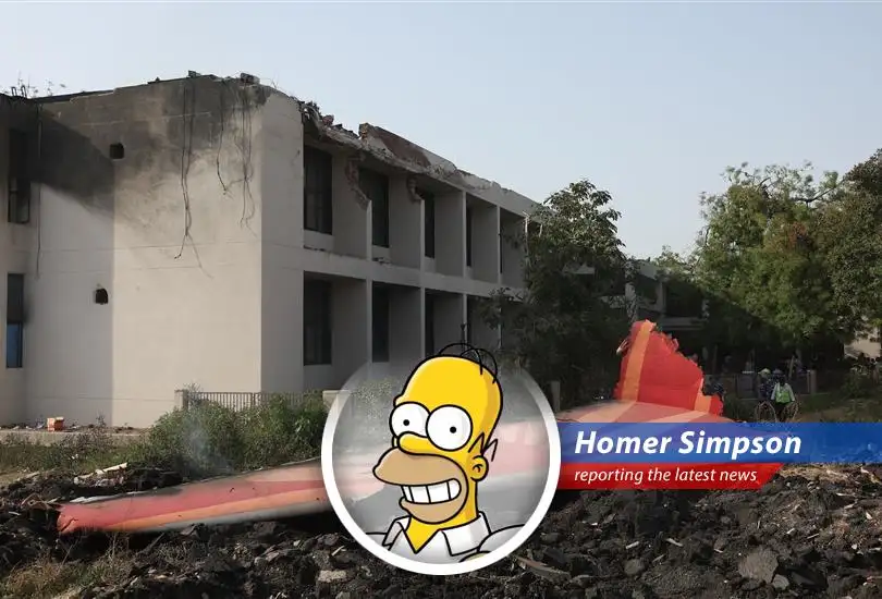 A real bad day for Air India as a Dreamliner crashes shortly after takeoff, leaving hundreds dead and one lucky ducky. Boeing's stock plummets faster than Homer after a donut truck.