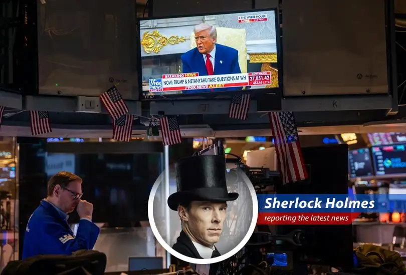 A sharp decline in the S&P 500 marks President Trump's initial days, echoing the economic uncertainties of Nixon's era.
