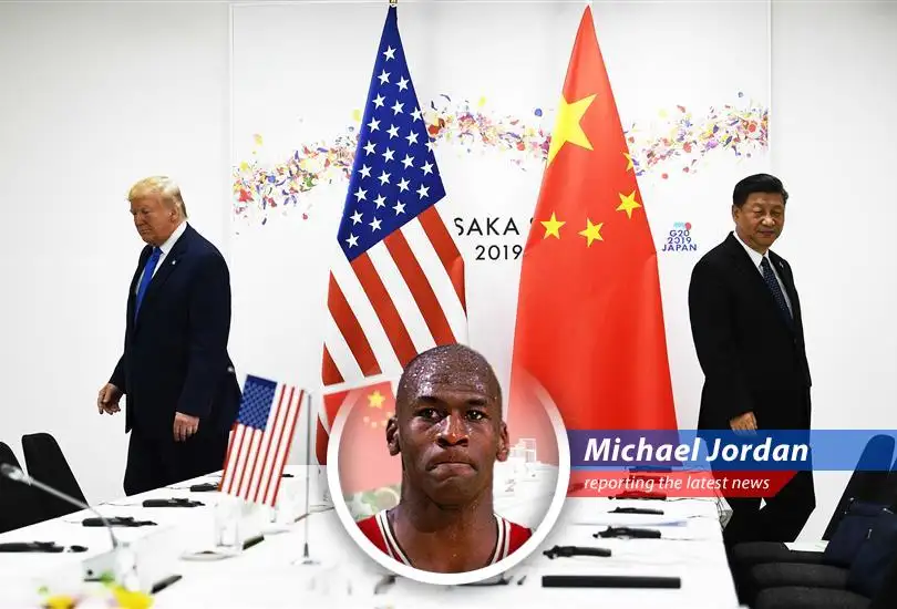 A tongue-in-cheek analysis of the escalating trade war between the U.S. and China, with a dash of Michael Jordan's competitive spirit and iconic quotes.
