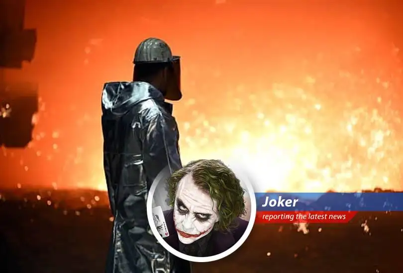 A twisted take on Trump's steel tariffs, EU's fury, and the UK's temporary escape – all through the eyes of Gotham's favorite clown.