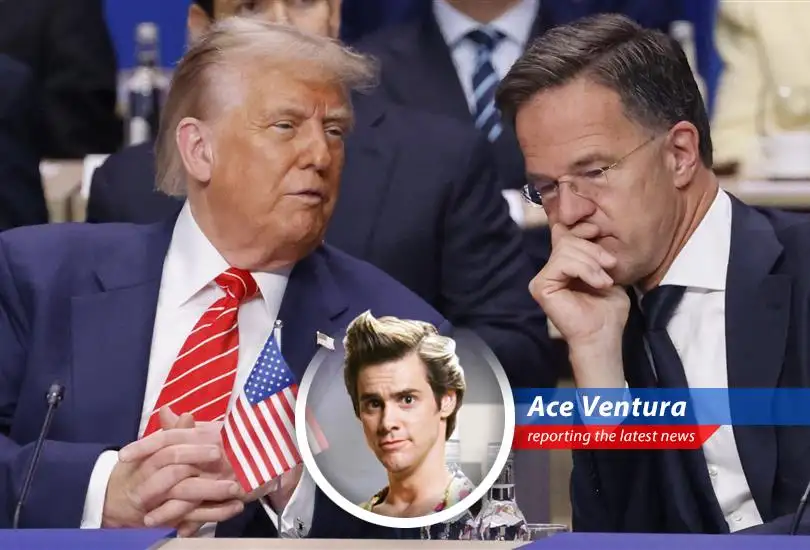 Ace Ventura dives deep into the NATO summit where a 'bromance' between Trump and Rutte stole the show amid defense spending hikes. Who knew international politics could be so...touching?