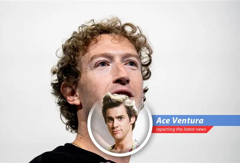 Ace Ventura investigates Meta's Q1 earnings report, uncovering a revenue rhino, expense elephants, and European Union regulations that could be a real stink bomb!
