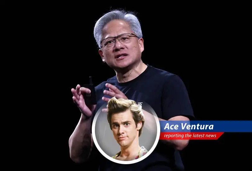 Ace Ventura investigates Nvidia's triumphant rise, shaking off China woes and eyeing a robot-filled future. Shazaaam!