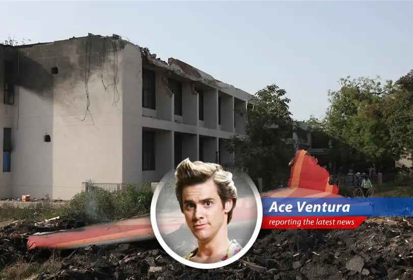 Ace Ventura investigates the Air India Flight 171 crash in Ahmedabad, uncovering potential foul play and a whole lotta 'alrighty then!' moments.