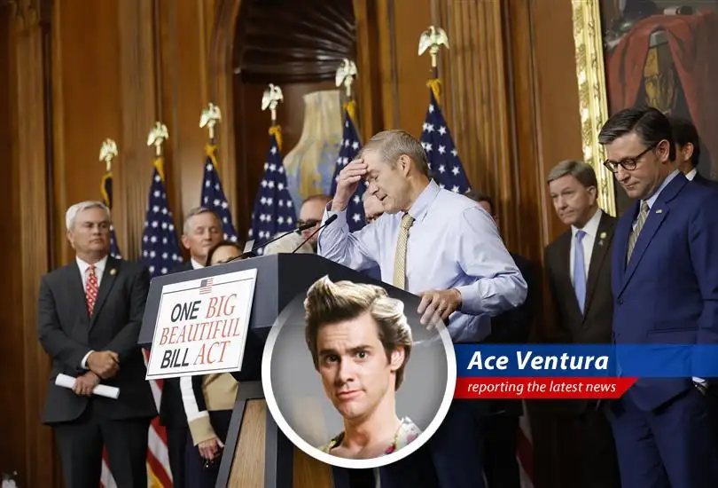 Ace Ventura investigates the CBO report revealing Trump's budget bill could inflate the national debt by $2.4 trillion – could this be the work of Snowflake?