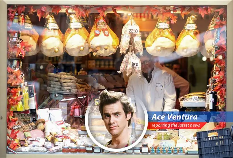 Ace Ventura investigates the Eurozone's economic slowdown, finding weak demand and a nearly stagnant services sector. Could this be the work of a disgruntled penguin?