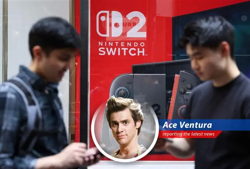 Ace Ventura investigates the global frenzy surrounding the Nintendo Switch 2 launch, shortages, tariff troubles, and whether or not this thing can survive a date with a monkey.