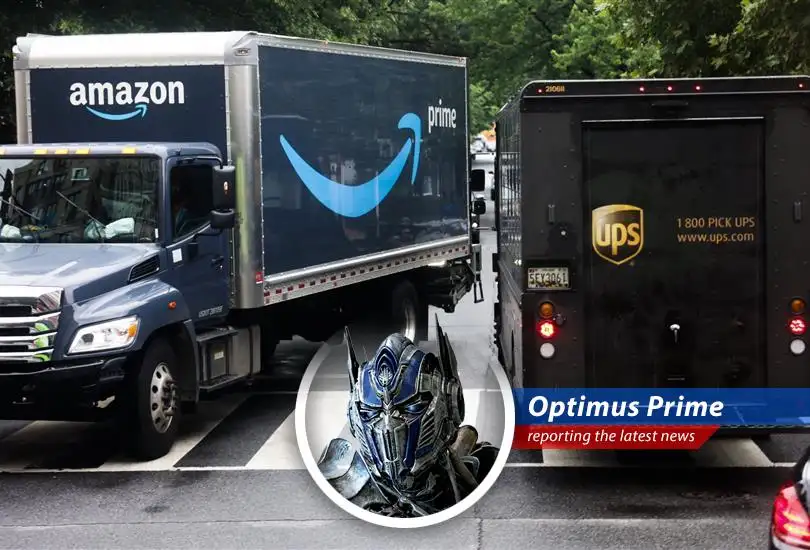 An Autobot's perspective on how Trump's trade policies are turning the online shopping world upside down, except for that one section on groceries.