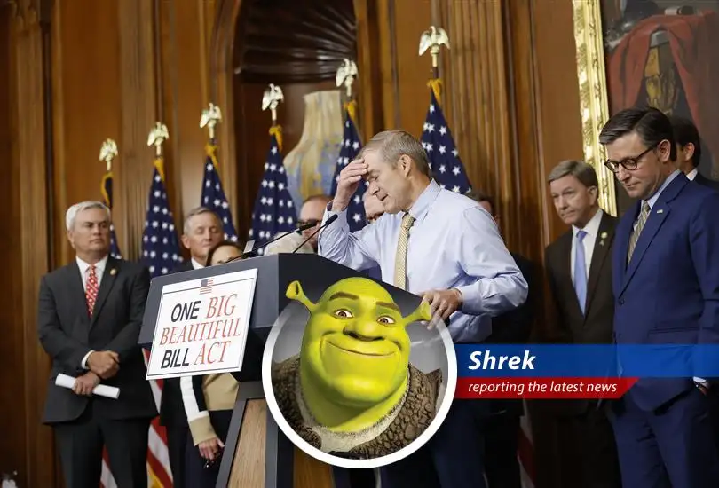 An ogre's eye view on the Congressional Budget Office's report that Trump's budget bill could add $2.4 trillion to the national debt, with Republicans and even Elon Musk raising a stink!