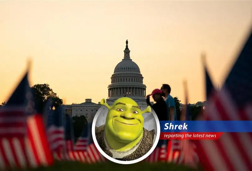 An ogre's-eye view on the 'One Big Beautiful Bill Act,' where tax cuts, debt, and swampy politics collide, making even Shrek question if this is 'happily ever after' or just a really bad dream.