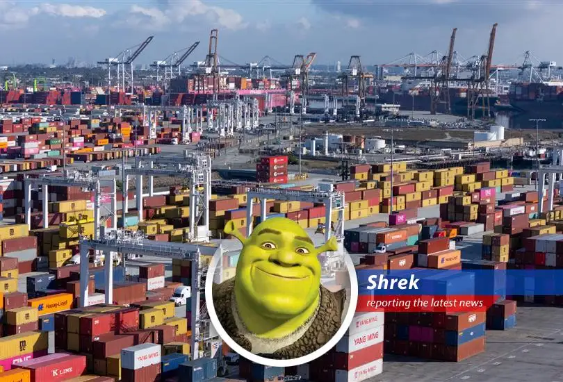 An ogre's take on the U.S.-China trade war's impact on port traffic, revealing cancelled sailings and the struggle to balance tariffs and tensions. Get outta my swamp!