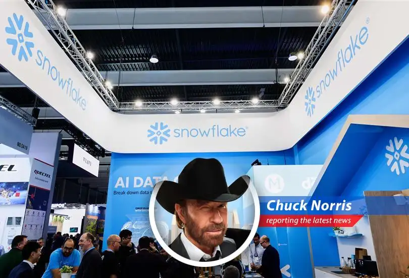 Analysts predict continued gains for Snowflake after a stellar first quarter, thanks to cloud migration and AI deals. Chuck Norris knows, if data had a fist, it would be Snowflake.