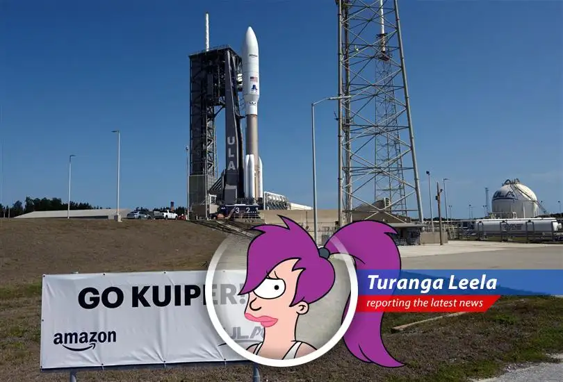Another delay for Amazon's Project Kuiper launch due to rocket issues, leaving Bezos to count sheep instead of satellites... for now.