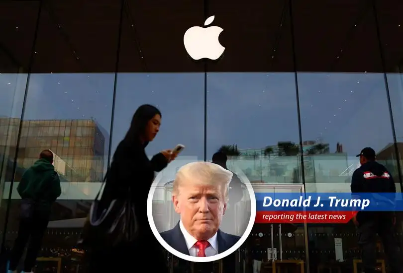 Apple's iPhone sales see a slight uptick in China, but frankly, folks, we're going to bring those jobs back home where they belong! It's gonna be HUGE!