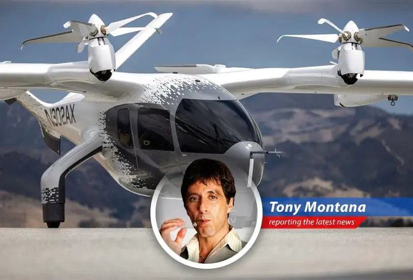 Archer Aviation's stock dips after selling $850M in shares, but the company's CEO, Adam Goldstein, is calling for a bright future! As for Tony Montana, it smells like money!