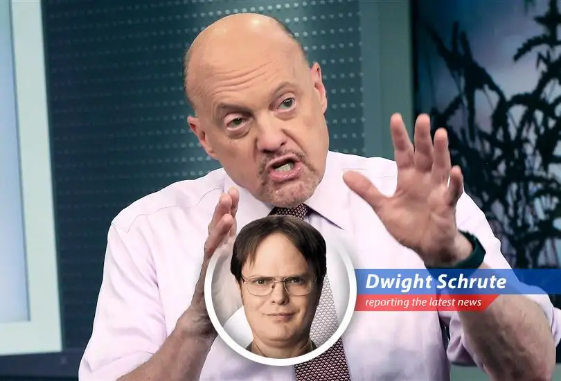 Assistant Regional Manager Dwight Schrute investigates Jim Cramer's faith in Starbucks CEO to revive the coffee empire amidst disappointing earnings. Is it beet juice or caffeine fueling this optimism?