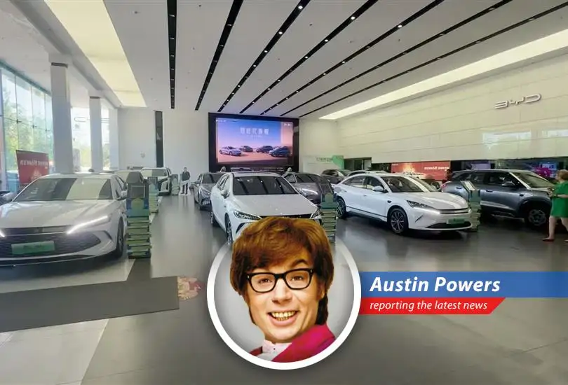 Austin Powers investigates the electric vehicle price war in China, where BYD is slashing prices faster than I can lose my mojo. Is this a path to innovation or just a race to the bottom, baby?
