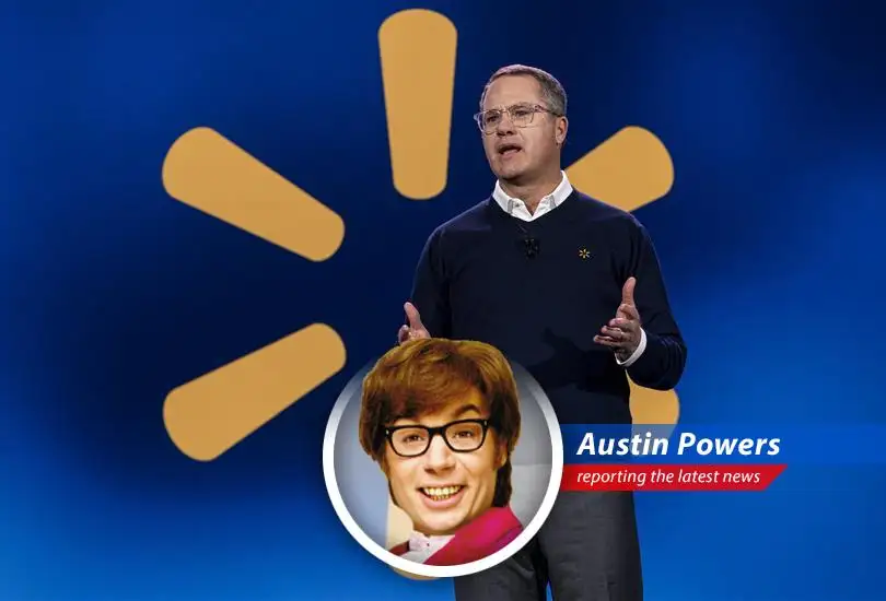 Austin Powers reports on Walmart's latest attempt to attract young shoppers with new ad campaigns, clothing lines, and even drone deliveries!