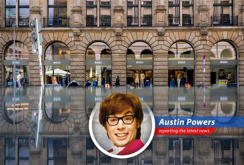 Austin Powers reports on how Hugo Boss is navigating macroeconomic mayhem and tariff terrors while trying to stay shagadelic.