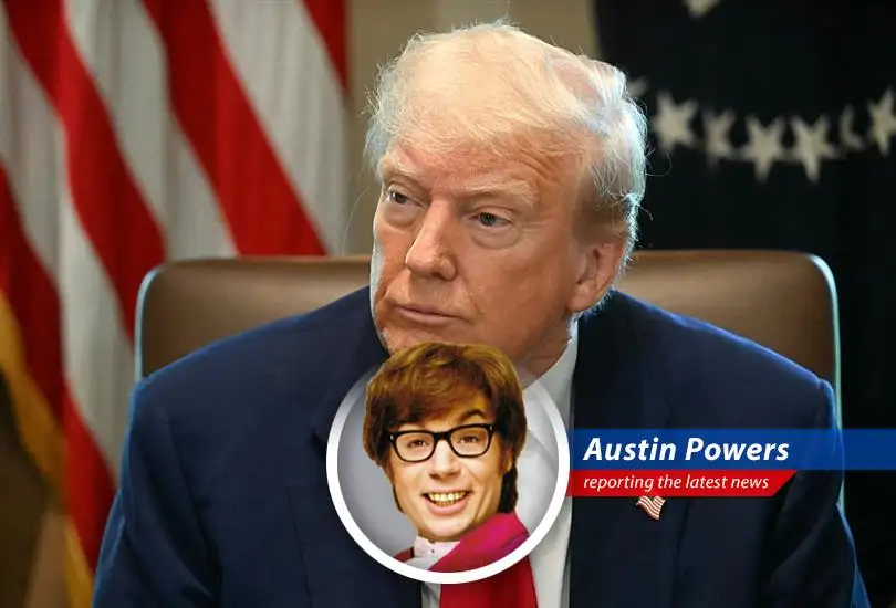 Austin Powers reports on the far out trade tensions between the US and China, where tariffs are high and the shelves might just end up empty, yeah baby!