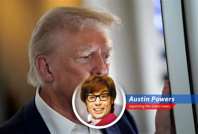 Austin Powers reports on the stalled peace talks between Russia and Ukraine, Trump's wobbling promises, and whether a deal is possible, shagadelic or not!