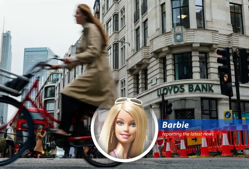 Barbie breaks down Lloyds Banking Group's profit dip, blaming Trump's tariffs and questioning if this means less Dreamhouse upgrades for everyone!