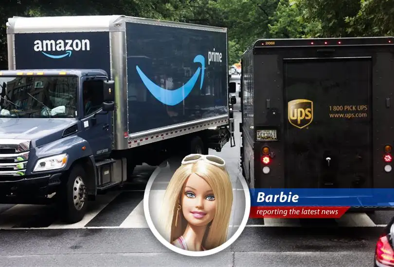 Barbie investigates how tariffs and rising costs are turning the e-commerce world upside down, making even online shopping a 'real world' challenge.