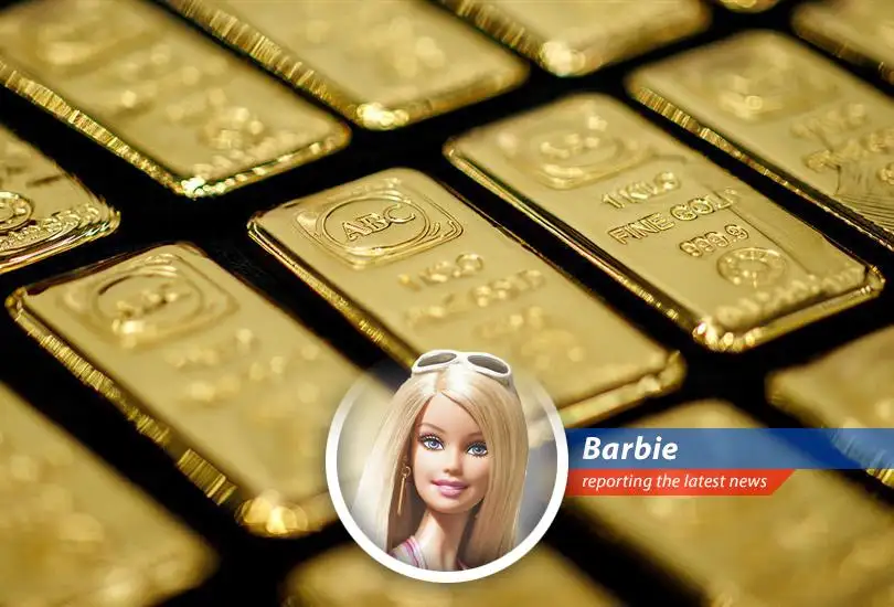 Barbie reports on how gold prices are soaring as investors ditch U.S. assets amidst trade tensions and a potential shift in global financial power.