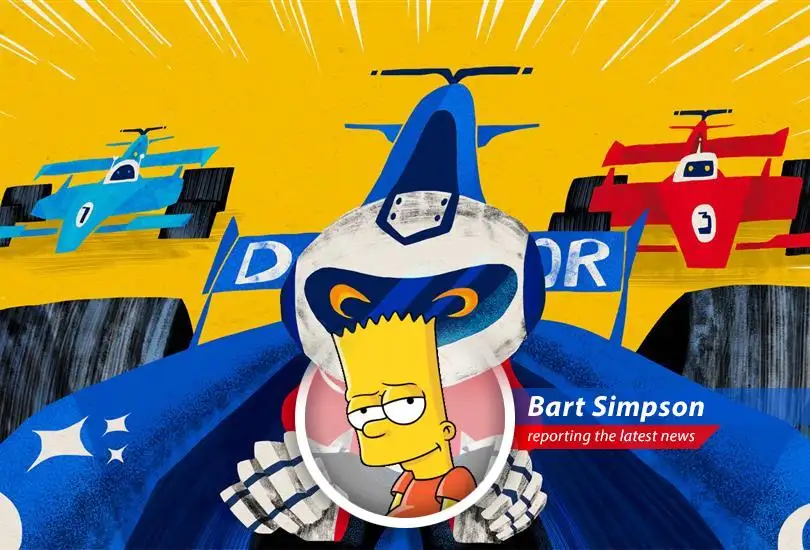 Bart Simpson reports on how AI is making venture capitalists throw money at startups like Milhouse at a Krusty Burger.