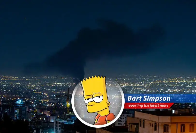 Bart Simpson reports on how Israel's airstrikes on Iran are shaking up the stock market, oil prices, and safe-haven assets. Cowabunga!