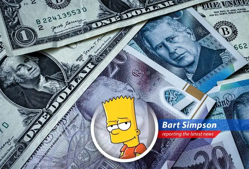 Bart Simpson reports on the U.S. dollar's recent dip and what it means for your allowance... er, investments!