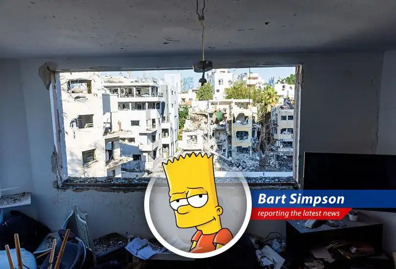 Bart Simpson reports on the escalating tensions between Israel and Iran, market jitters, and some weird AI avatar stuff in China. Cowabunga!