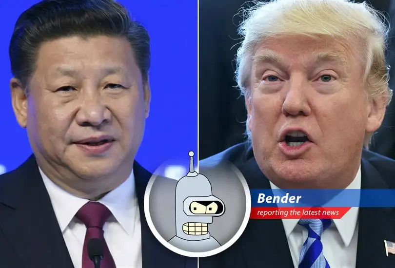 Bender reports on Trump's accusations that China violated their trade deal, leading to market jitters and potential retaliatory action. Remember, I'm 40% zinc!