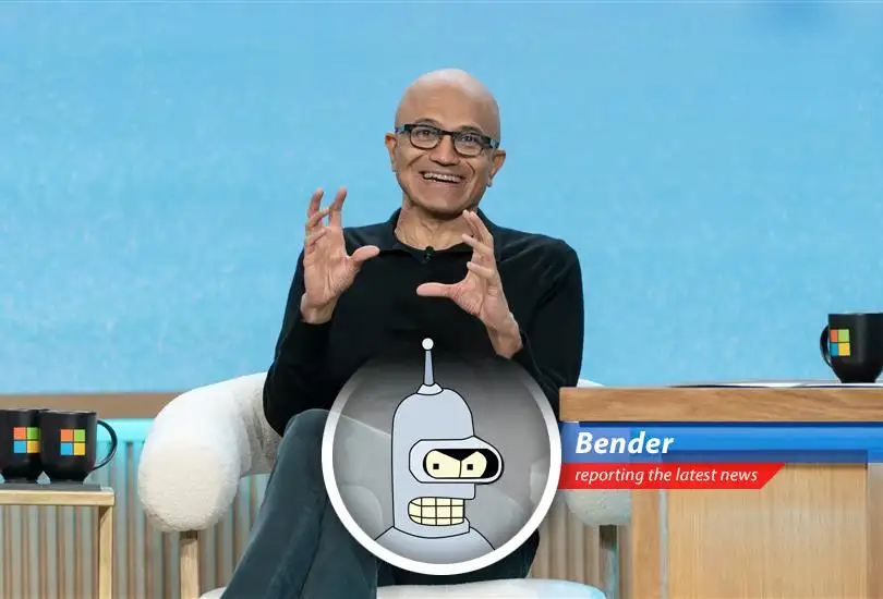 Bender's take on Microsoft's Q3 earnings, potential slowdown, and tariff troubles. Prepare for maximum sarcasm!