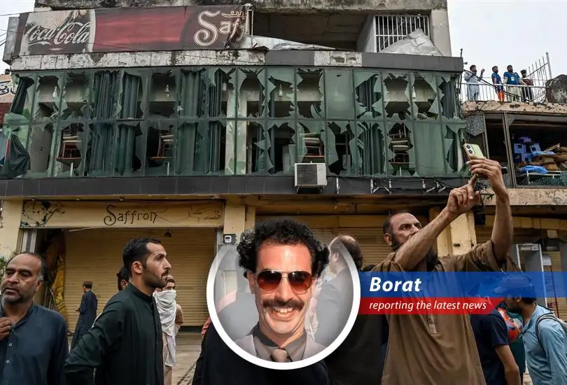 Borat investigates the escalating tensions between India and Pakistan, featuring drone attacks, civilian casualties, and the ever-present threat of another big problem.