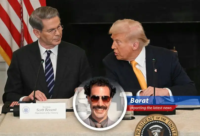 Borat reports on Trump's potential tariff reduction on Chinese goods, a move that's 'very nice' but maybe still too expensive for the world's greatest trading partner.